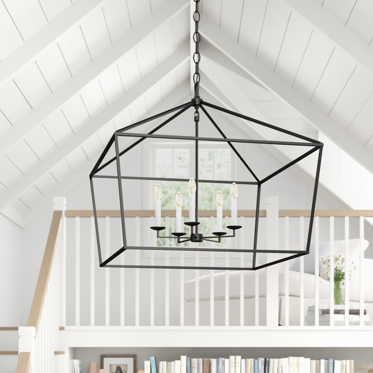 Tari 5 - Light Dimmable Lantern Geometric Chandelier