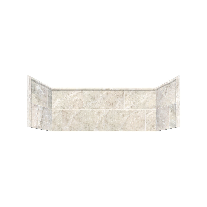60'' W 32'' D Shower Base, White