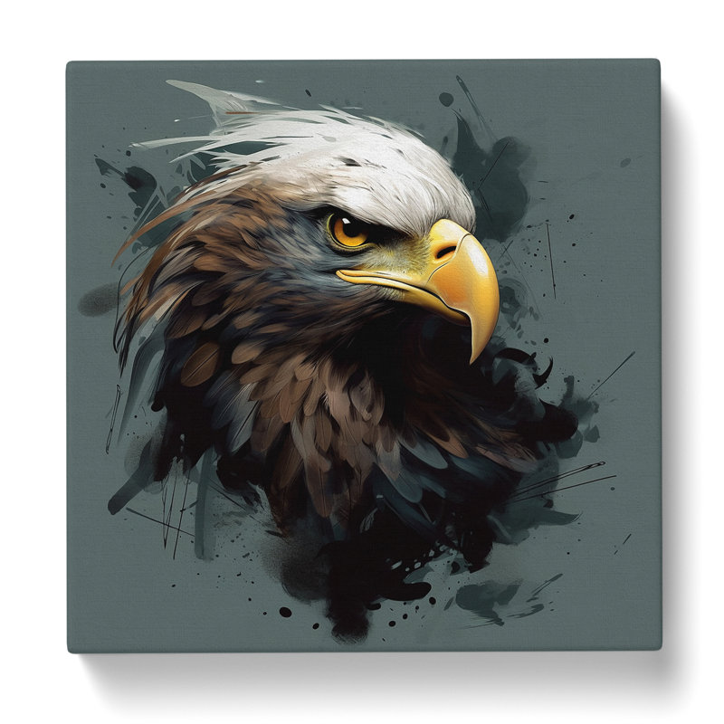 Eagle Conceptual No.1 - No Frame Print, 35cm H x 35cm W x 3cm D