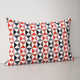 Reflections Geometric Sunbrella® Indoor/Outdoor Lumbar Throw Pillow