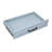 Kitchen Island With Rubber Wood Veneer, Extendable Table, 2 Drawers, Cabinets, Internal Storage Rack, Power Outlet, 6+2 Wheels, Mobile Design In Grey Blue, Ample Storage, Full - Extension Rail, Ac-1316311762