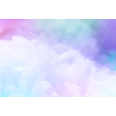 Pastel Colored Clouds by Â©plusminus20 - Wrapped Canvas Print