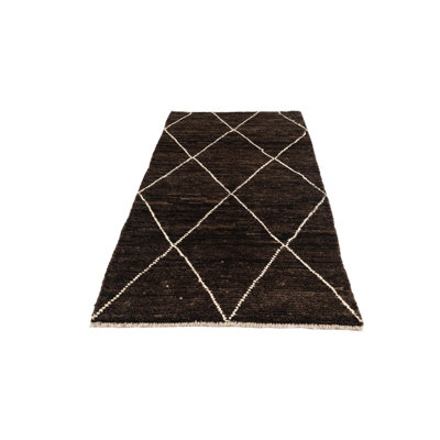 Runner Kalmanovitz Dark Brown Rug
