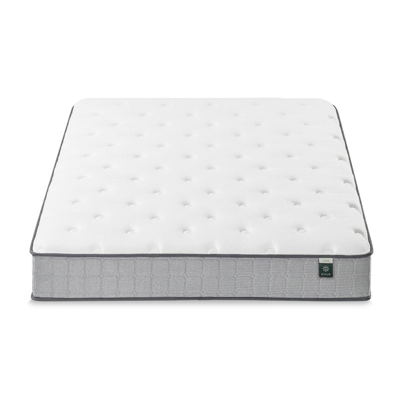 Queen 10" White Eurotop Gel Memory Foam Hybrid Mattress