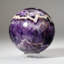 Polished Chevron Amethyst Sphere from Brazil-103621143