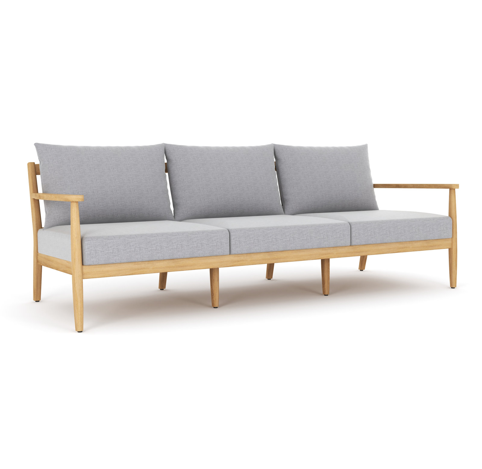 Juniper 85" Patio Sofa, Gray