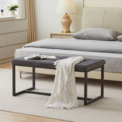 Marigolde Velvet Upholstered Bench