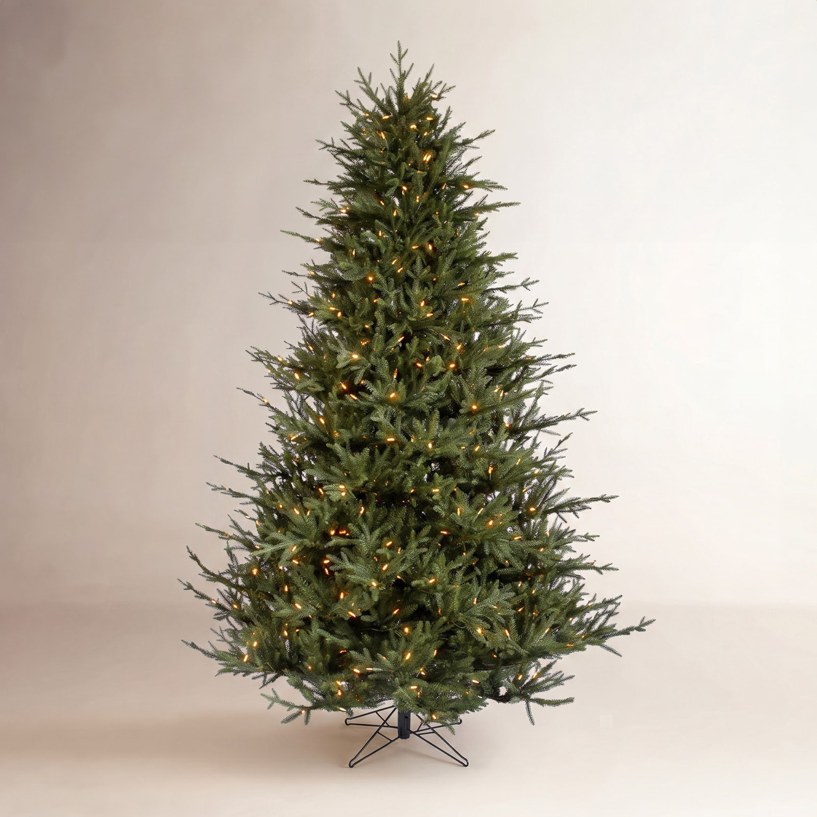 Pre-Lit Fraser Fir Christmas Tree, 6.5' H