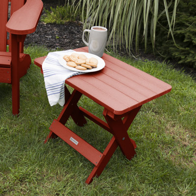 Table d'appoint en plastique Prattsville