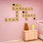 Scrabble Puzzle Lettering Wall Sticker