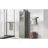 Tall Bathroom Cabinet, Freestanding Storage Cabinet With Drawer And Doors, MDF Board, Acrylic Door, Adjustable Shelf, Grey-1262337285