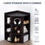 Armoire de coin Birta avec ports USB et prises de courant-474810229