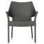 2 pièces Fauteuil Mirage PE gris avec teinte brune