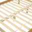 4ft6 Wooden Bed, Double Bed 135×190cm