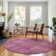 Premium Machine Washable Prisco Blush Rug