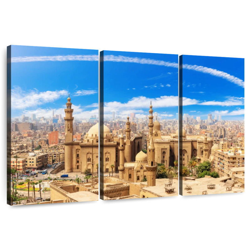 Cairo Citadel Panorama, 42" H x 65" W