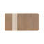 Marielle Katsikis 84" Asymmetrical Stone Slab Dining Table, Toffee