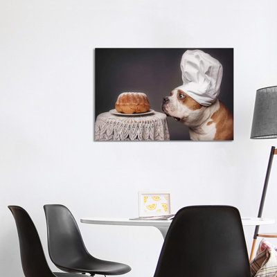 The Confectioner And His Masterpiece by Heike Willers - Wrapped Canvas Print