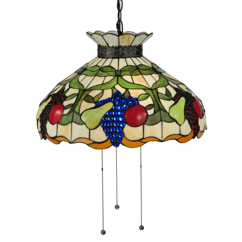 Meyda Tiffany & Stained Glass 3 - Light Pendant