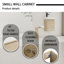 Meuble-lavabo simple 8,9 po Seychelle avec plateau en céramique