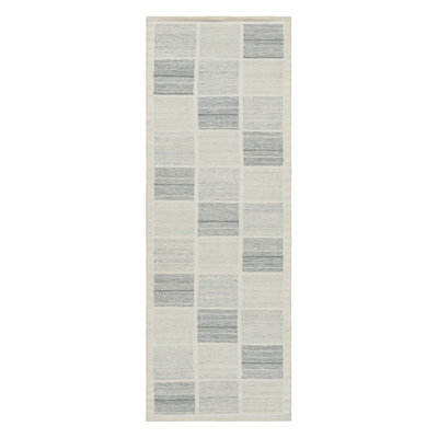 Scandinavian Performance Wool Washable Geometric Indoor Rug