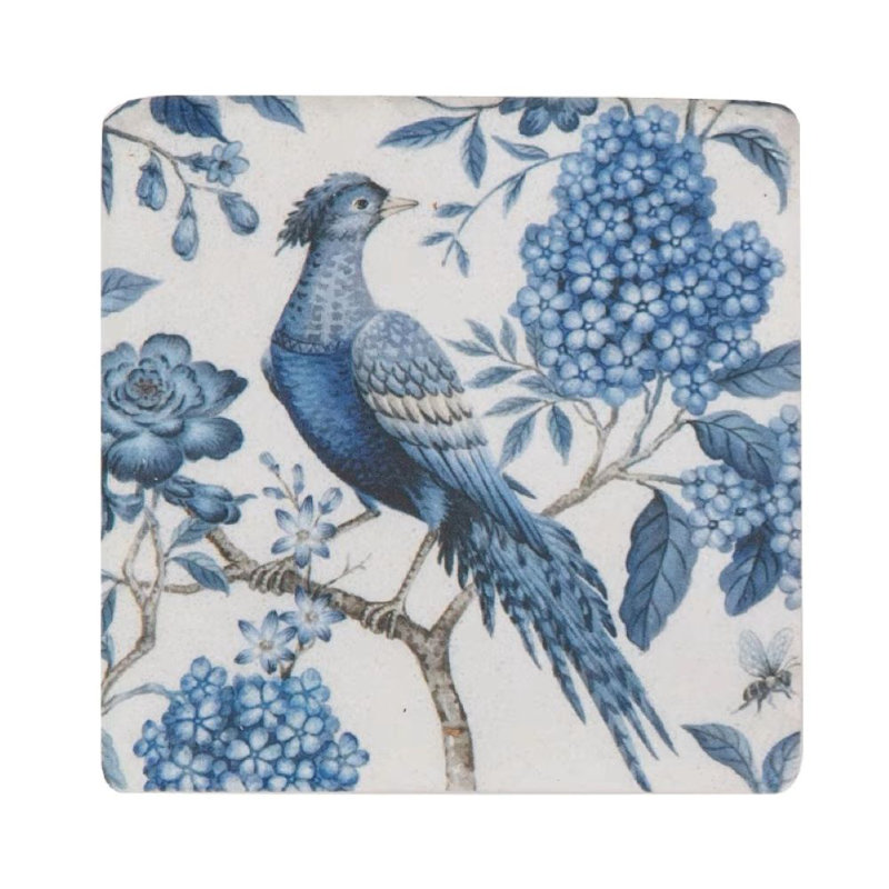 Sous-verres en résine - ensemble de 4
