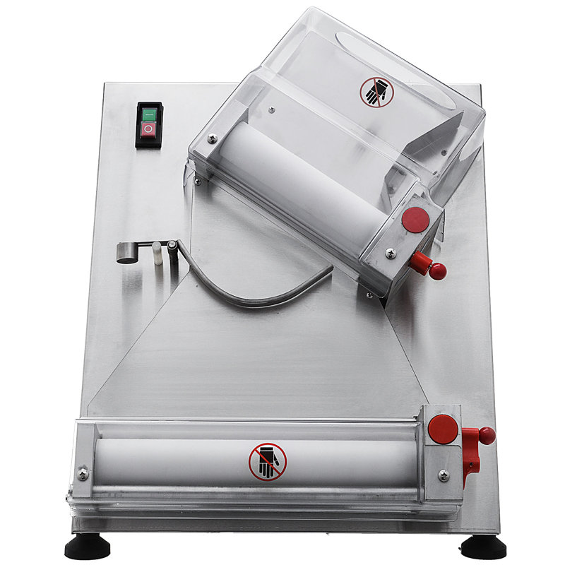 Rouleau à pâtisserie réglable en acier inoxydable avec support VEVOR