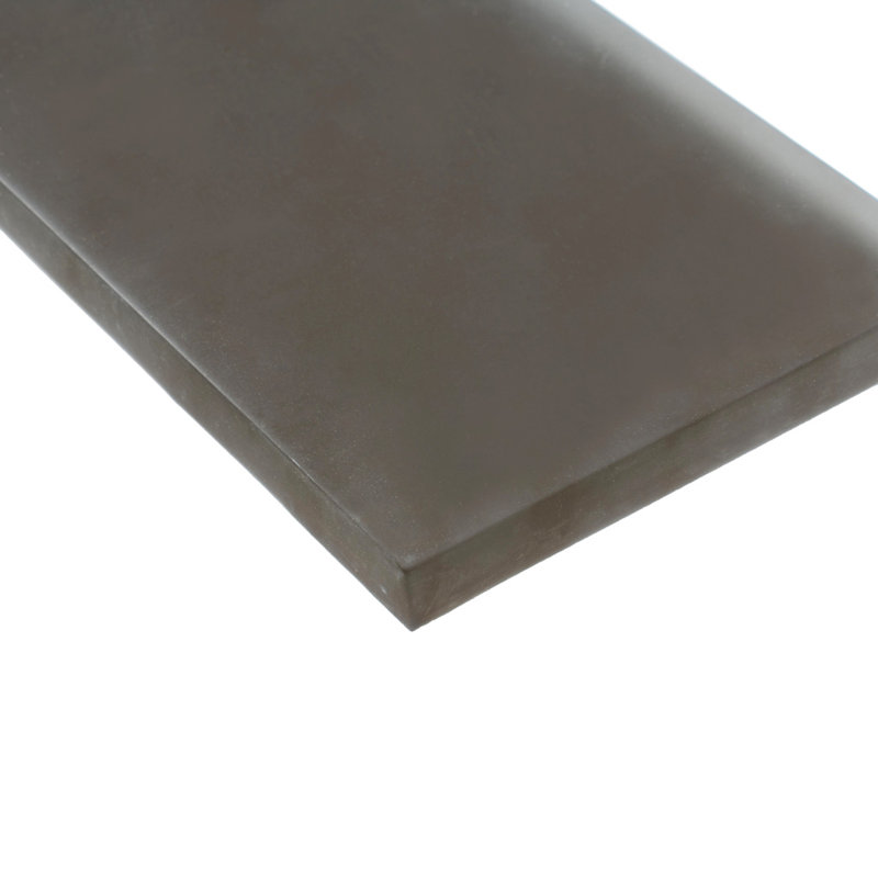 3"X 6" Matte Finished Glass Subway Tile, Ash Gray