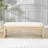 Sandy Rubberwood Bench With Soft Cushion Seat