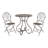 Craciuna 2 - Person Patio Dining Set with Round Table-108818108