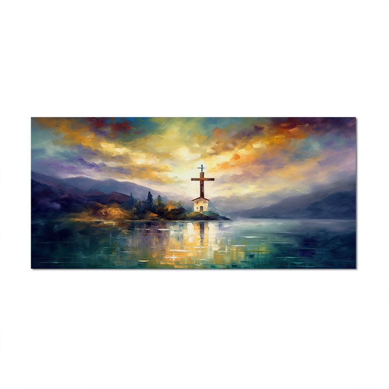 Reproduction d'art sur toile Arnfried, Toile tendue, H 28 po x l 60 po x P 1,5 po