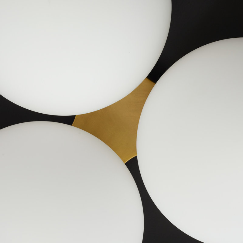 Glaze Large Flush Mount