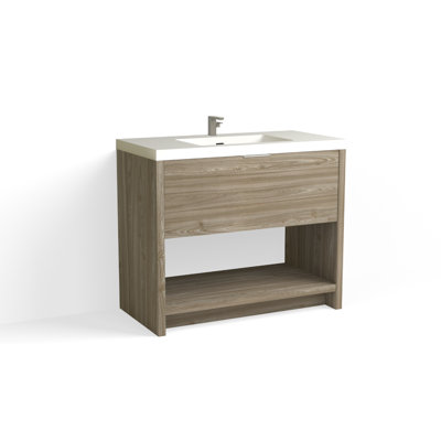 Vista 42" W Freestanding Single Bathroom Vanity