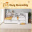 Lit de jour avec tablette de rangement et ports de chargement USB-1319279075-1319279086