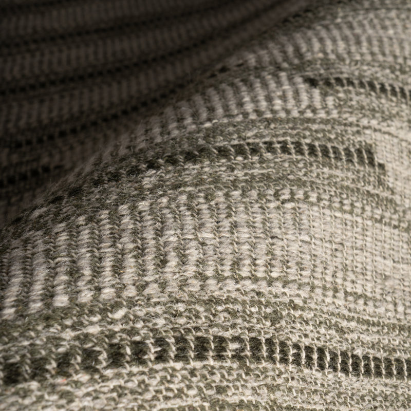 Nate Berkus x Rugs USA Mateo Striped Wool Cozy Area Rug, Rectangle 9'6" x 13'6"