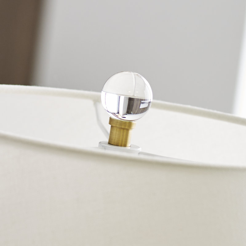 AERIN Morton Table Lamp, Clear