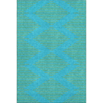 Premium Machine Washable Jahnke AMF1017 Geometric Rug