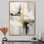 «Essential Bliss Minimalisme», peinture abstraite sur toile grise