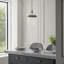 Geira Pendant finished in Ant. Brass