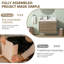 Meuble-lavabo flottant mural 36 po avec lavabo simple Melihcan