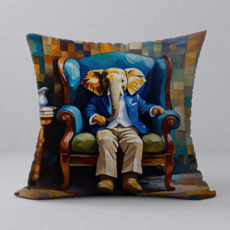 Housse et insert de coussin décoratif en polyester