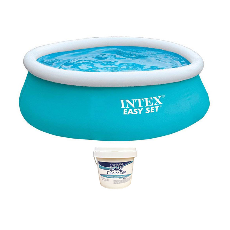 Intex Round Frame Set Pool 20.04 H x 72 W x 72 L