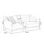Causeuse coussin en similicuir-1176368630