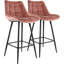 Chaise de bar 2 pièces Everly Quinn-1769812360
