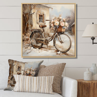 " Bicycle Charm In Winter II "
