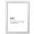 White Grain Frame