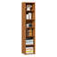 Bibliothèque standard en bambou 6 niveaux, bibliothèque autoportante moderne pour la maison-96382808