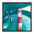 Toile avec cadre brun n'est pas disponible