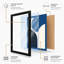 Balanced Curves Minimalist - Framed Print-676039843-676039847