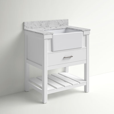 Meuble-lavabo simple 30 po Pelaghia
